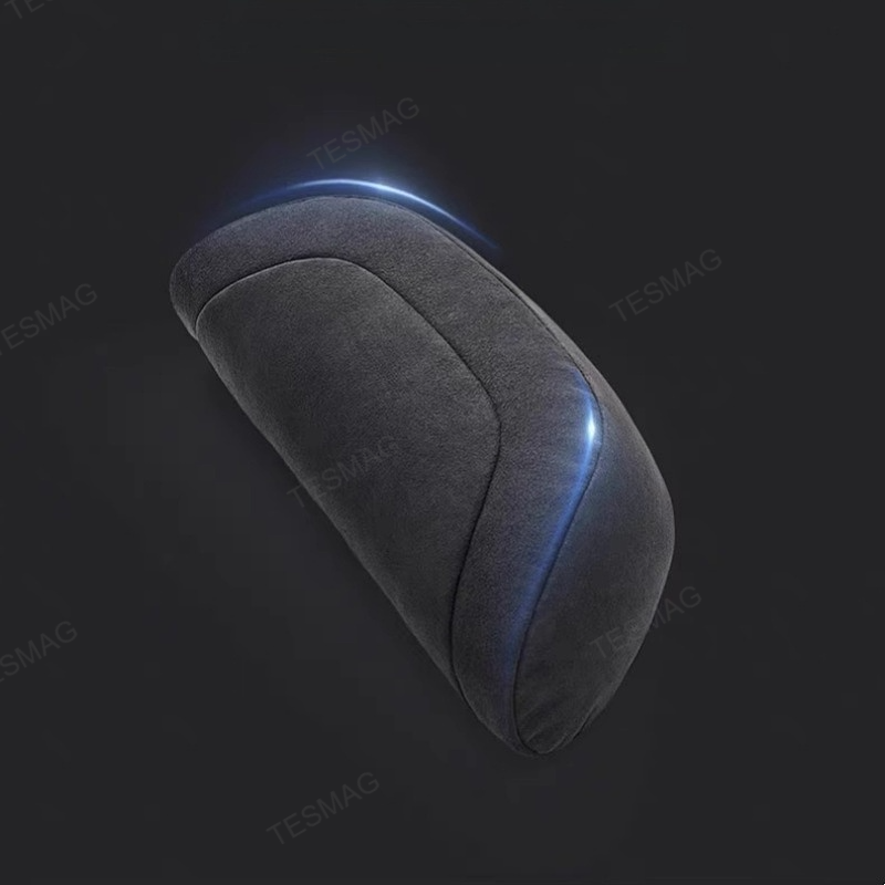 Suede Cushion and Neck Pillow for Tesla Model 3/Y/S/X 