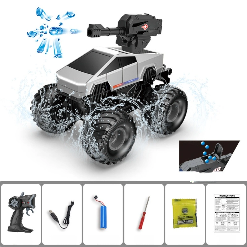  All-Terrain 1:20 Remote Control Truck with Amphibious Performance and 4WD Power