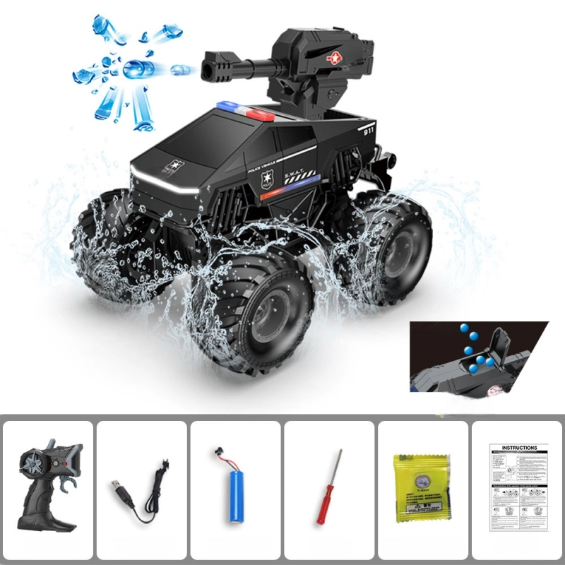  All-Terrain 1:20 Remote Control Truck with Amphibious Performance and 4WD Power