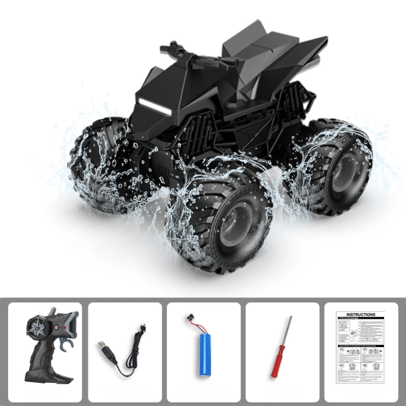  All-Terrain 1:20 Remote Control Truck with Amphibious Performance and 4WD Power