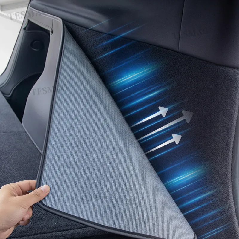 Tesla Model Y Juniper 2025 Rear Trunk Side Shields Made with Premium Napa Leather