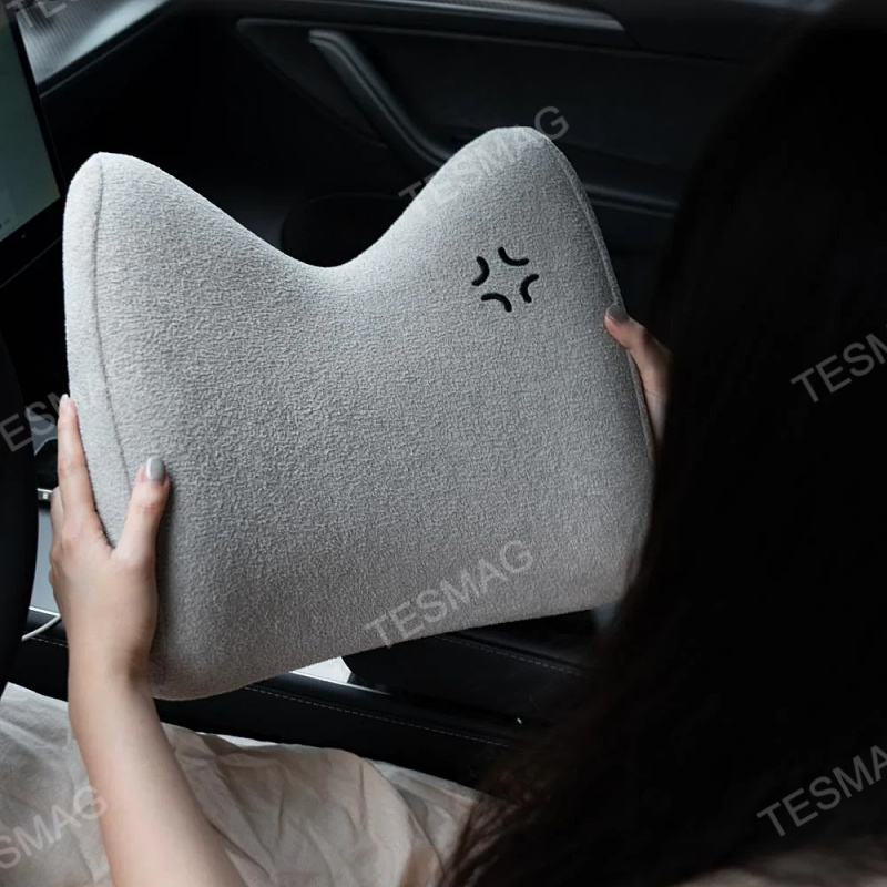 TITA Memory Foam Car Lumbar Support Cushion for Long Drives