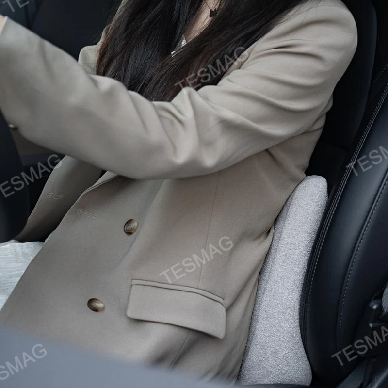 TITA Memory Foam Car Lumbar Support Cushion for Long Drives