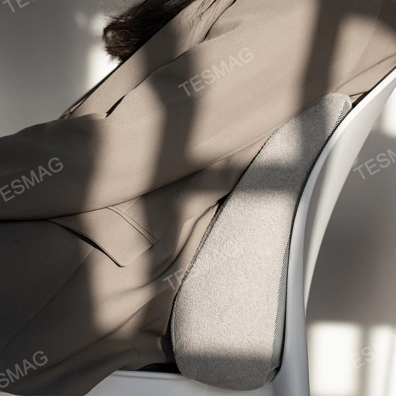 TITA Memory Foam Car Lumbar Support Cushion for Long Drives