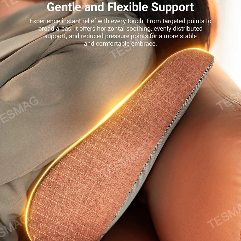 TITA Memory Foam Car Lumbar Support Cushion for Long Drives