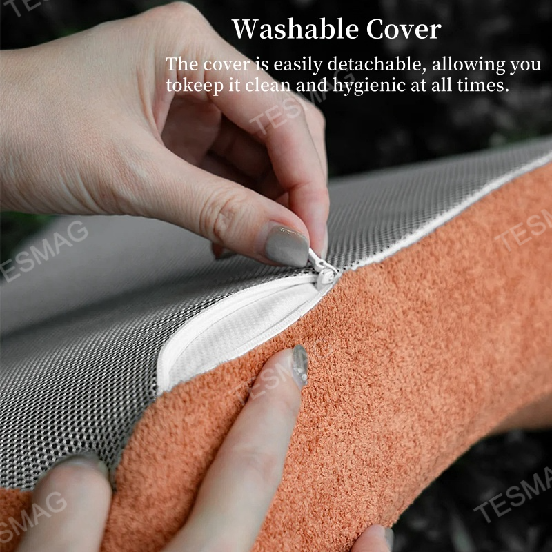 TITA Memory Foam Car Lumbar Support Cushion for Long Drives