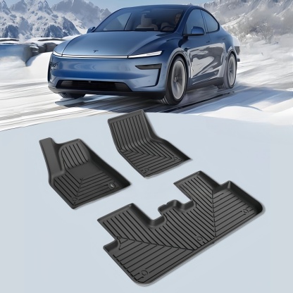 TPE All Weather Mats for Tesla Model Y Juniper