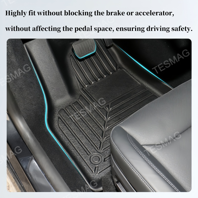 TPE All Weather Mats for Tesla Model Y Juniper