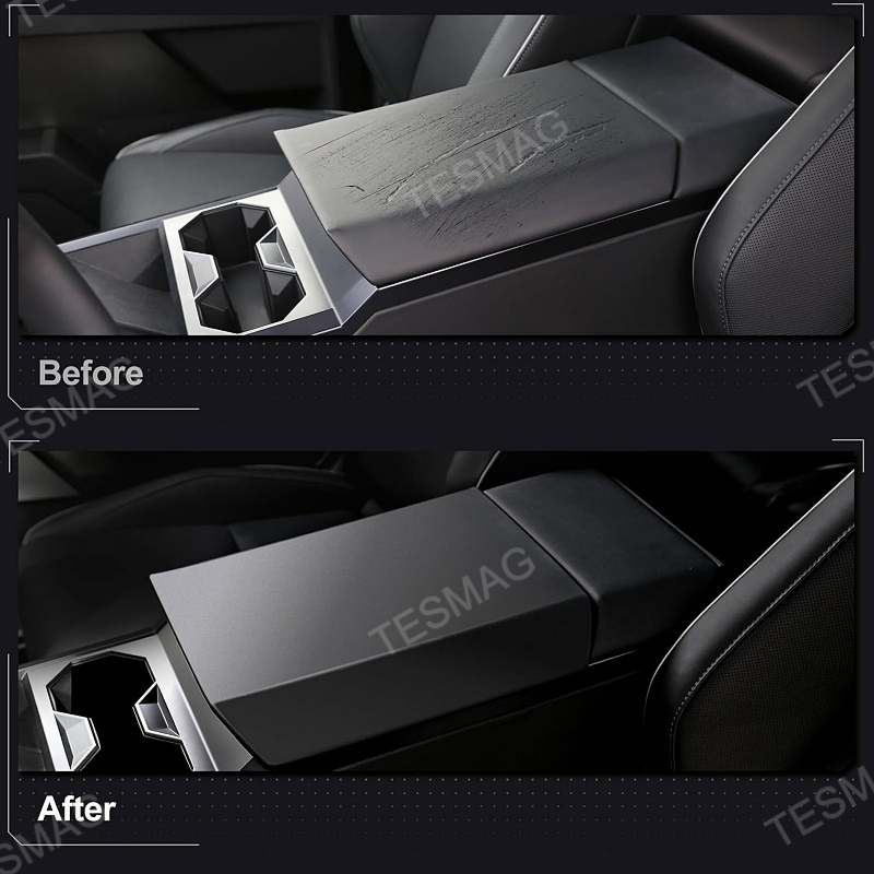 TPE Center Console Armrest Cover for Tesla Cybertruck