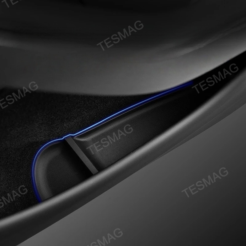 TPE Door Storage Mats and Cup Holder Liners for Tesla Model Y Juniper 2025+