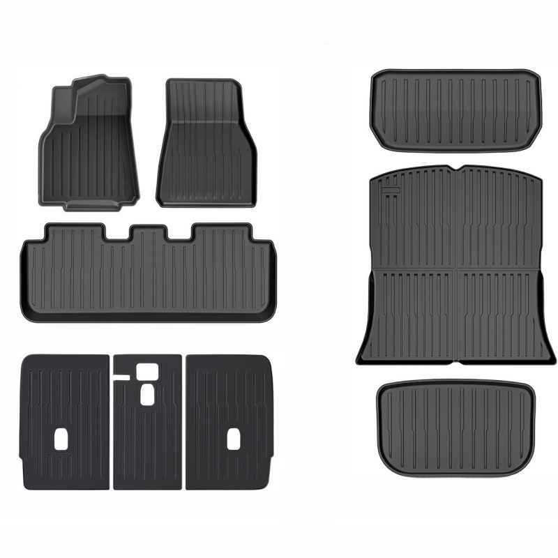TPE Foot Mats for Tesla Model Y（2019-2024）