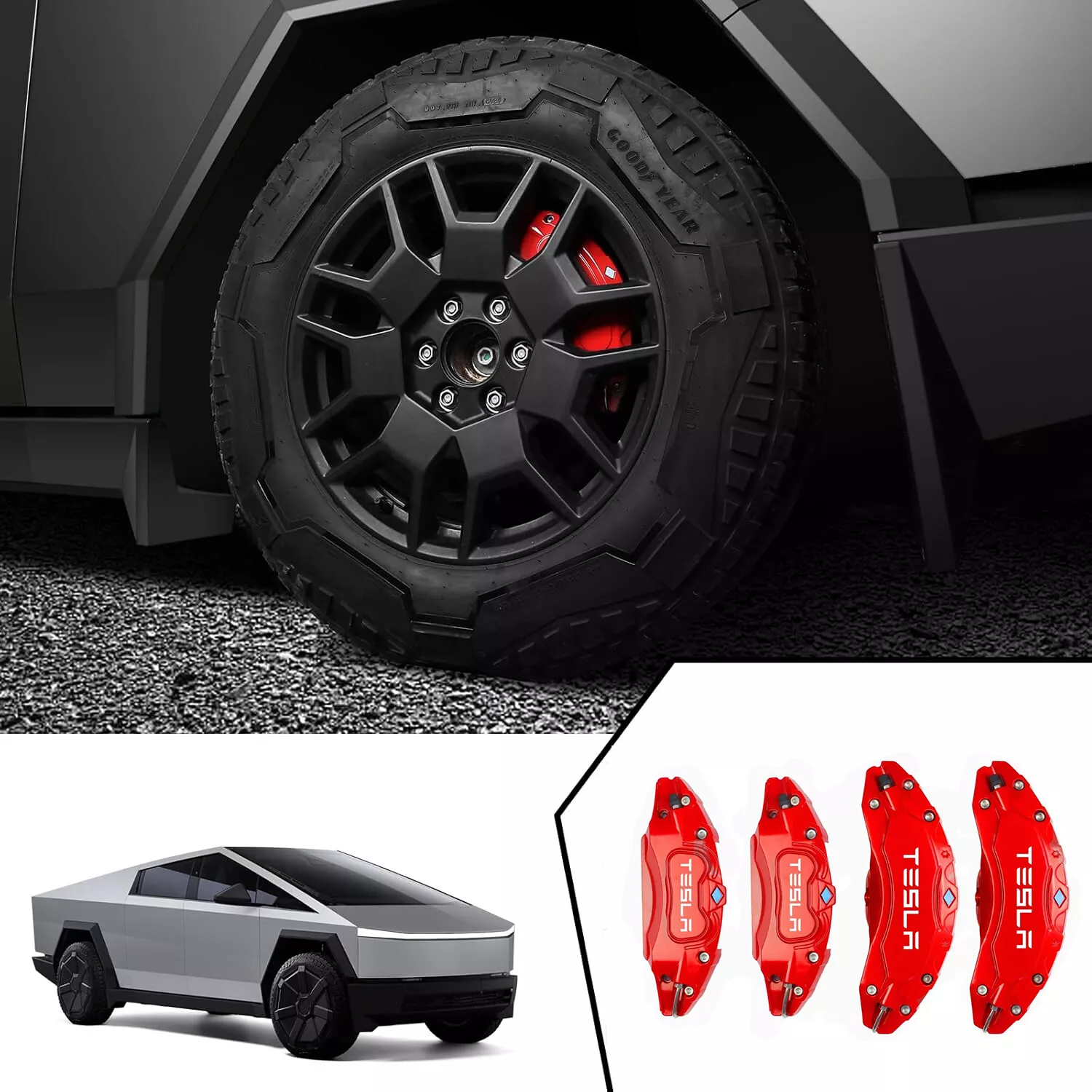 Tesla Cybertruck Brake Caliper Covers