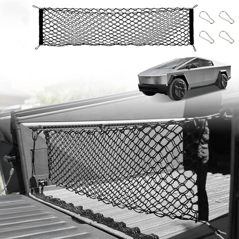 Tesla Cybertruck Cargo Netting for the Trunk