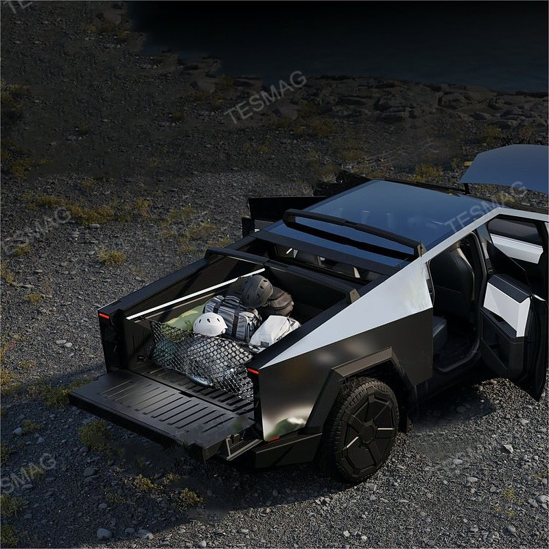 Tesla Cybertruck Cargo Netting for the Trunk