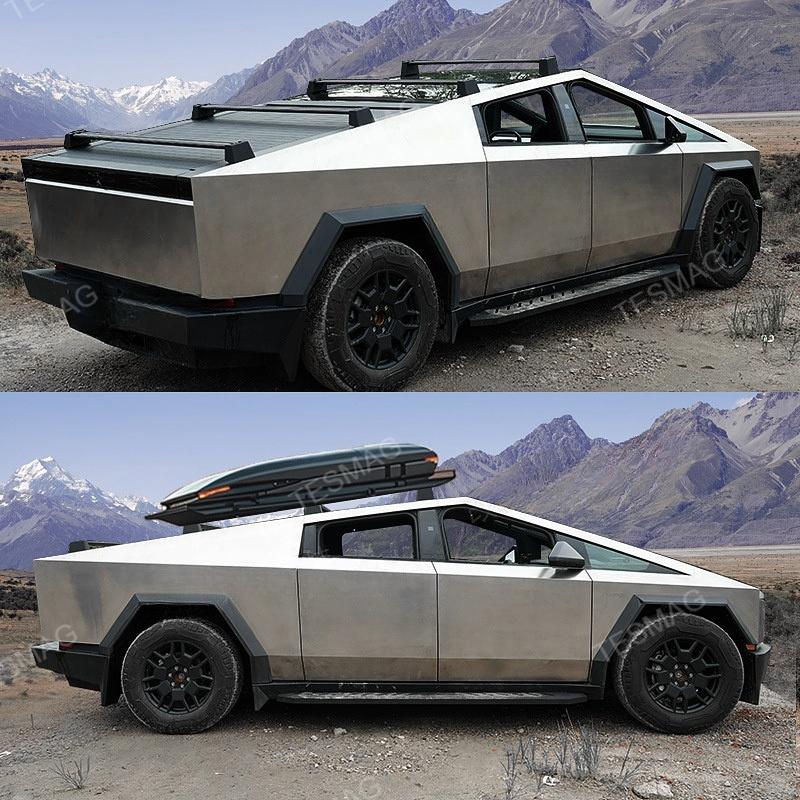 Tesla Cybertruck Crossbar Roof Racks