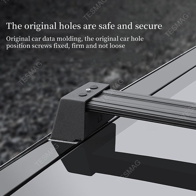 Tesla Cybertruck Crossbar Roof Racks