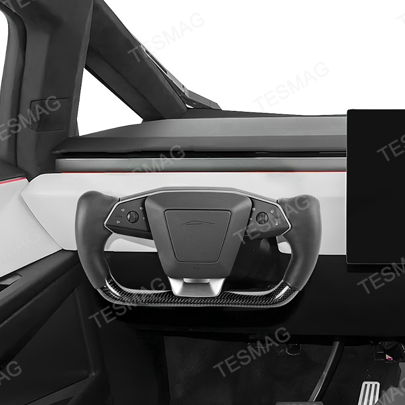 Tesla Cybertruck Heated Yoke Steering Wheel 