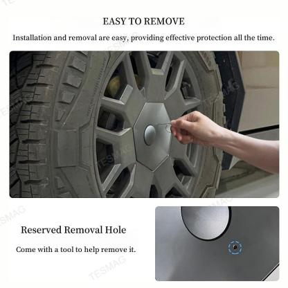 Tesla Cybertruck Heptagon Center Wheel Hub Cap