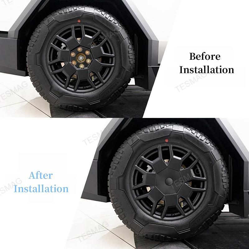 Tesla Cybertruck Heptagon Center Wheel Hub Cap