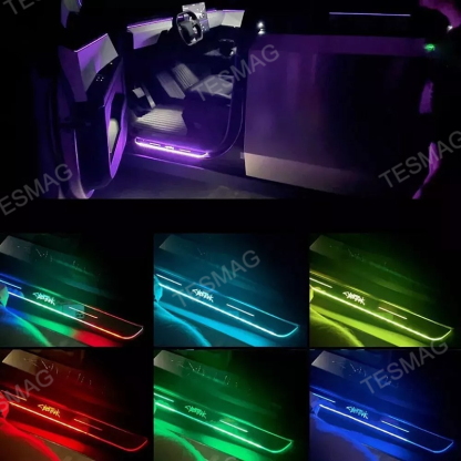 Tesla Cybertruck Illuminated Door Sill 