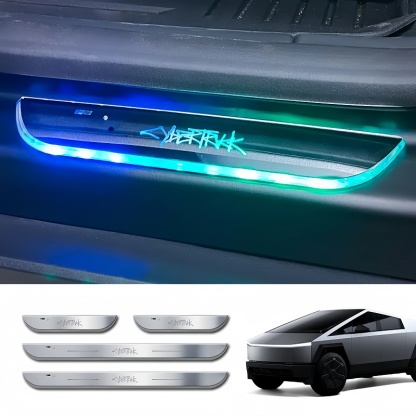 Tesla Cybertruck Illuminated Door Sill 