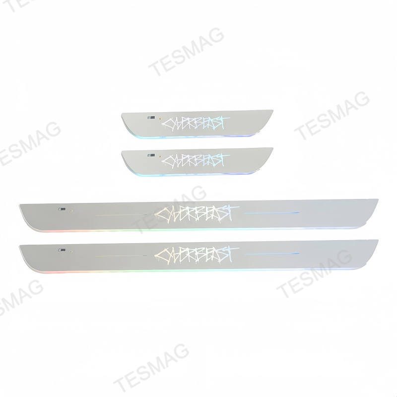 Tesla Cybertruck Illuminated Door Sill 