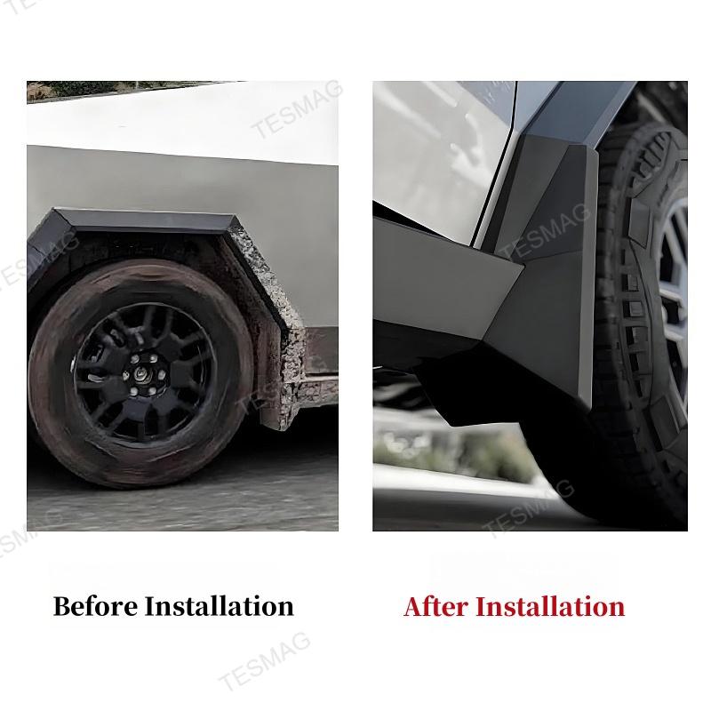 Tesla Cybertruck Mudflaps