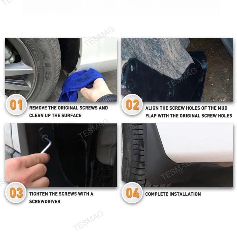 Tesla Cybertruck Mudflaps