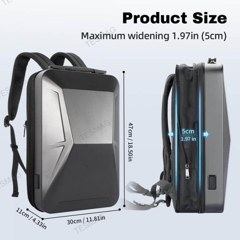 Tesla Cybertruck Style Versatile Portable Bagpacks