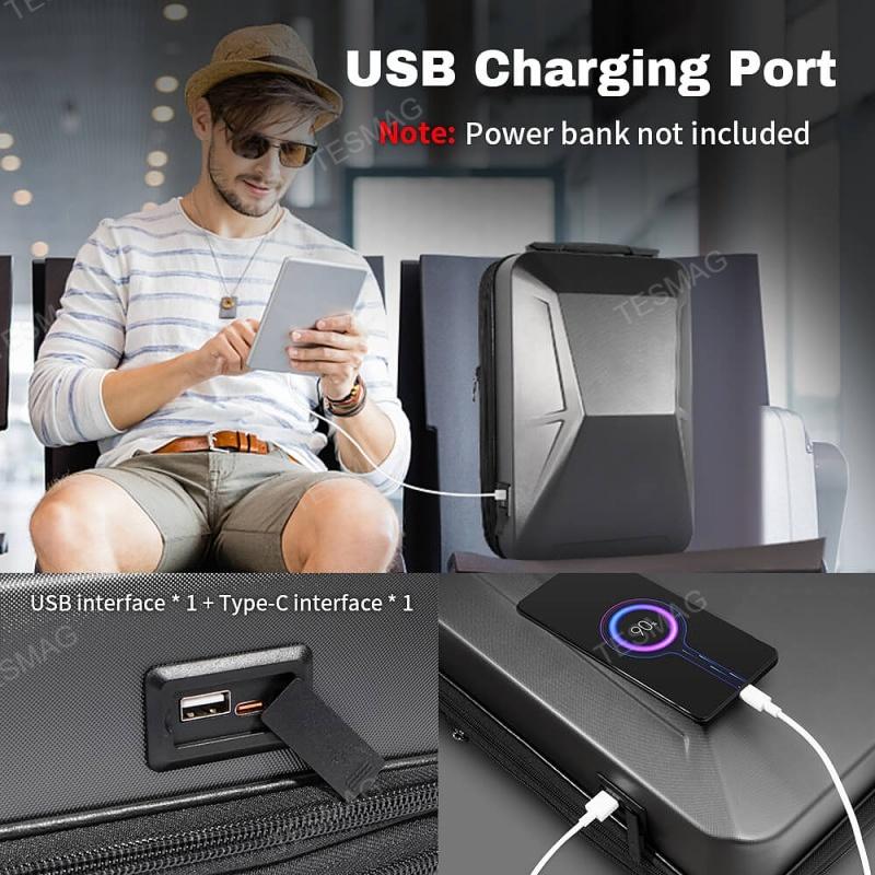 Tesla Cybertruck Style Versatile Portable Bagpacks