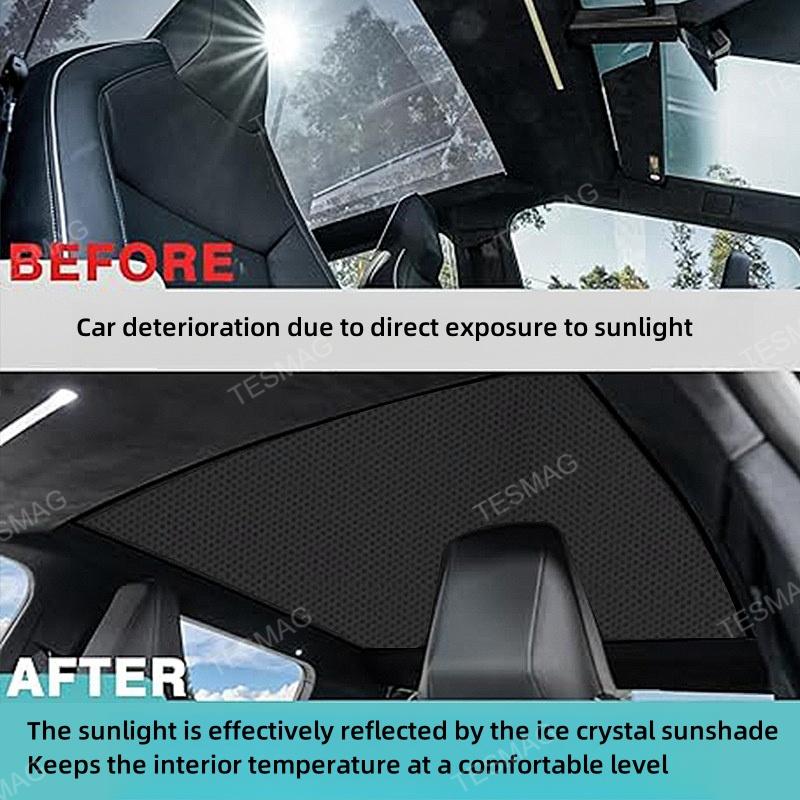 Tesla Cybertruck Sunroof Visor