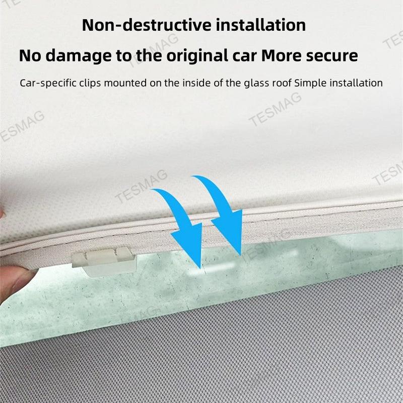 Tesla Cybertruck Sunroof Visor