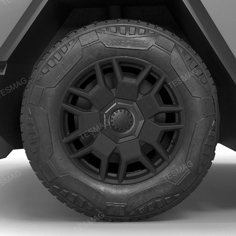 Tesla Cybertruck Wheel Center Protection Cover