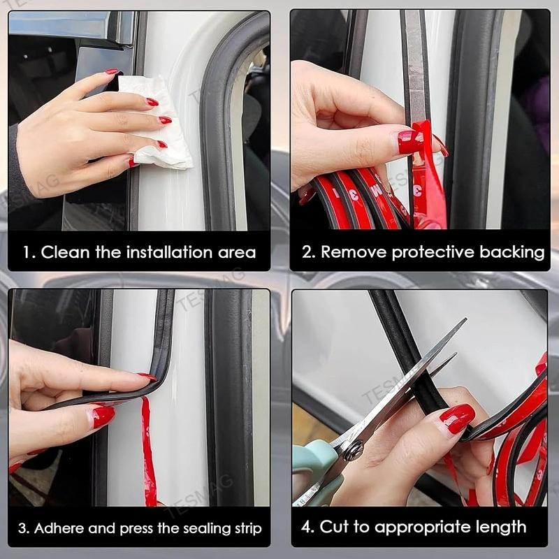 Tesla Cybertruck Wind Noise Reduction Kit