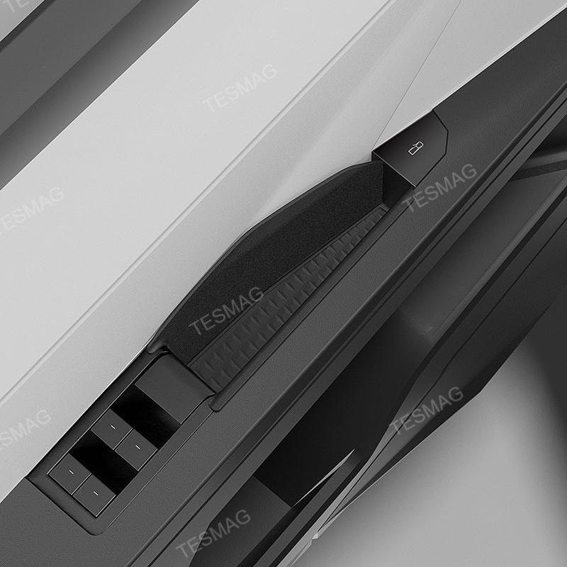 Tesla Cybertruck's Front and Rear Door Handle Organizer