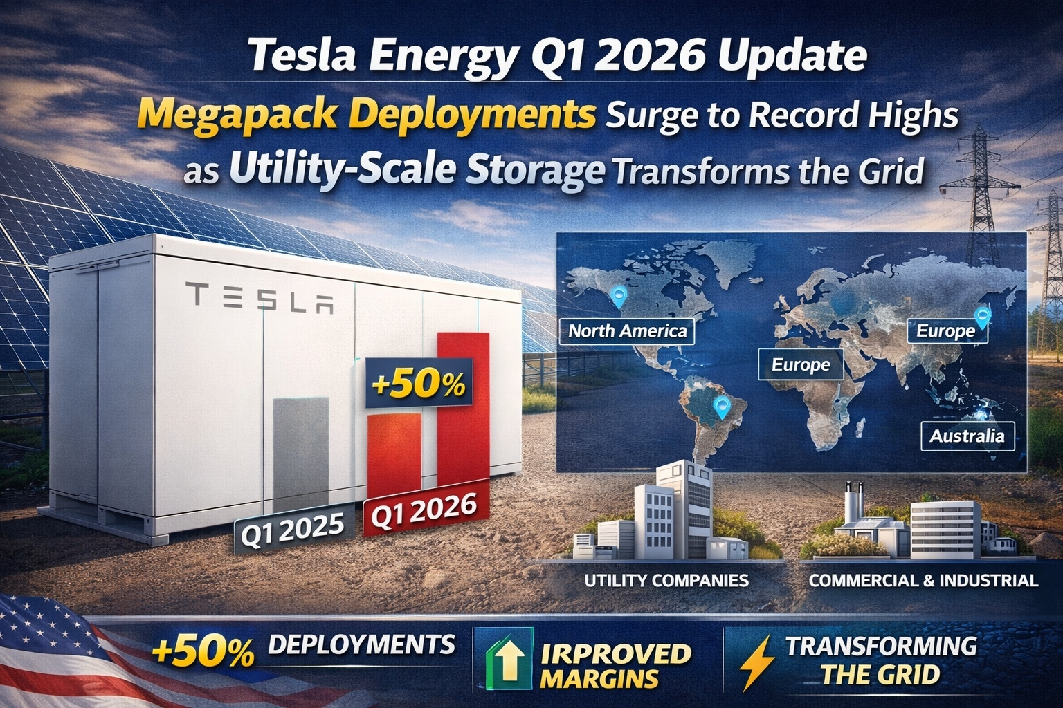 Tesla Energy Q1 2026 Update Megapack Deployments Surge To Record Highs Tesla Energy Q1 2026 Update Megapack Deployments Surge To Record Highs As Utility Scale Storage Transforms The Grid 1536x 