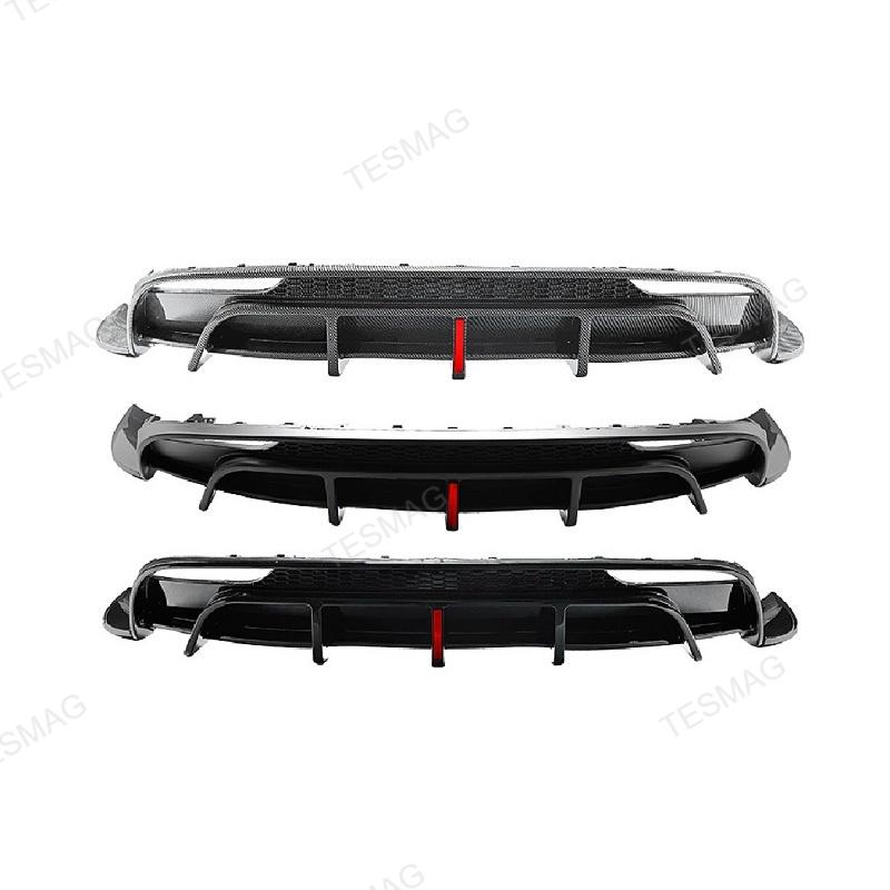 Tesla Model 3 Highland ABS Rear Bumper Diffuser with Brake Light