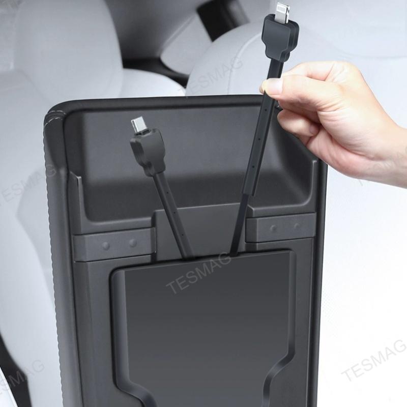 Tesla Model 3 Highland Armrest Box Hidden Expansion Dock