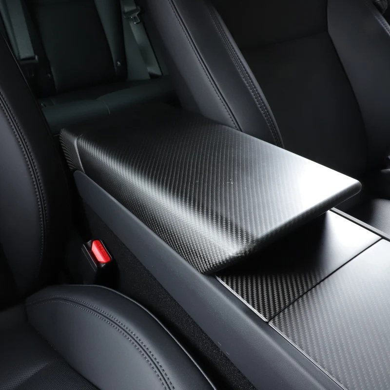 Tesla Model 3 Highland Carbon Fiber Armrest Cover