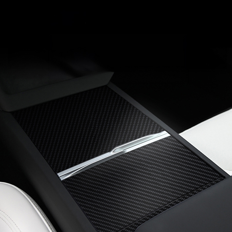 Tesla Model 3 Highland/Y Juniper Carbon Fiber Pattern Center Panel Patch