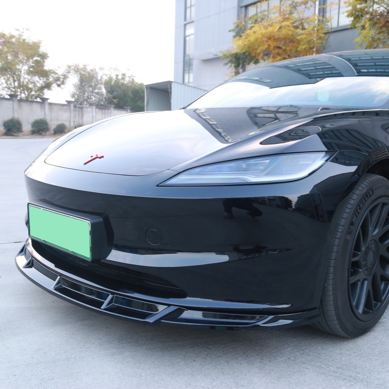 Tesla Model 3 Highland Sport Style Front Bumper Lip Kit