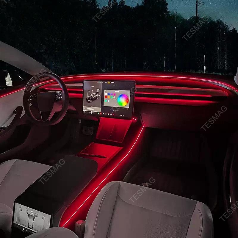 Tesla Model 3 Highland Starlight Ambient LED Lights