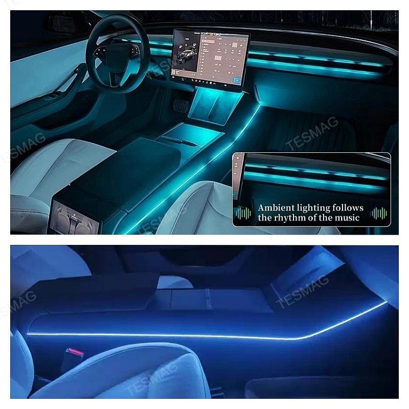 Tesla Model 3 Highland Starlight Ambient LED Lights