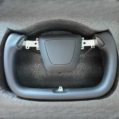 Tesla Model 3 Highland Yoke Plaid Steering Wheel