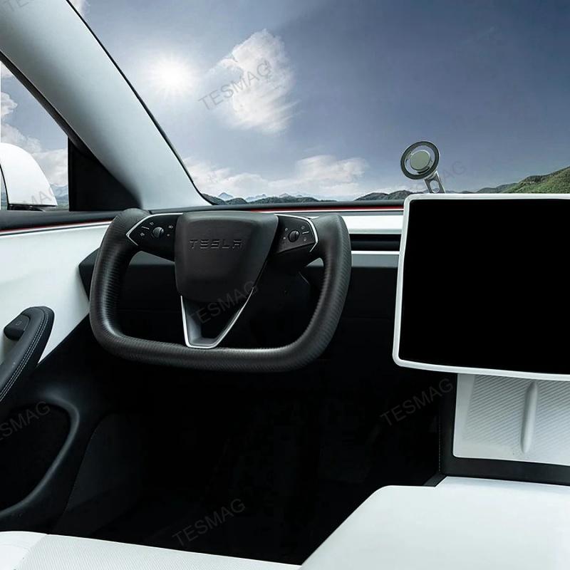 Tesla Model 3 Highland Yoke Steering Wheel With Full Real Carbon Fiber