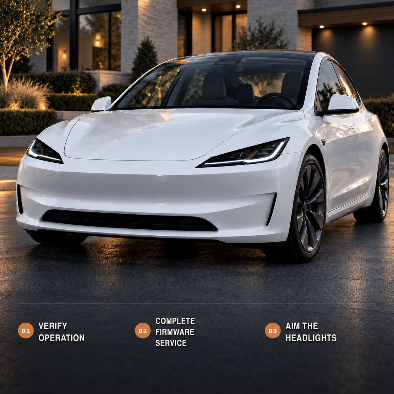 Headlight Assembly for Tesla Model 3 Highland 2024-2026 | EU & US | Left or Right