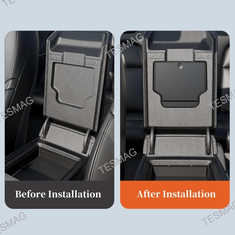 Tesla Model 3 Highland armrest box hidden storage box