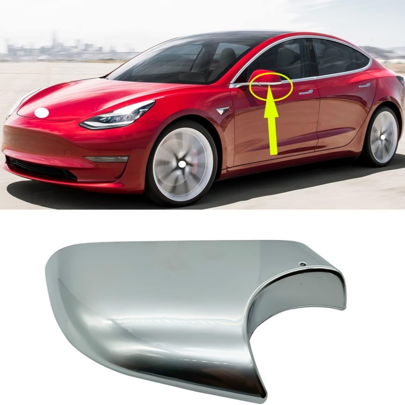 Tesla Model 3 Mirror Cover Lower Housing Replacement