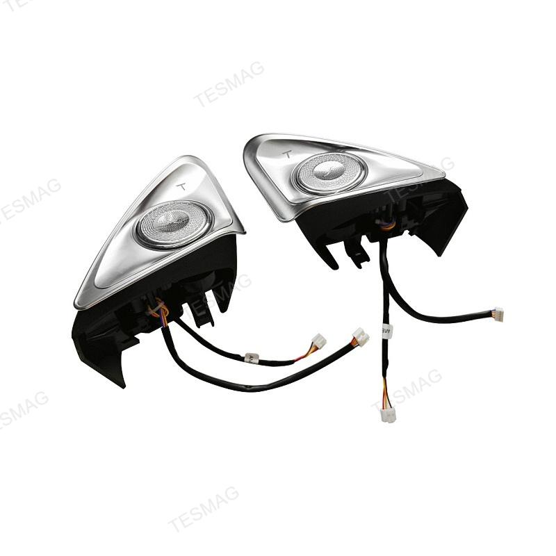 Tesla Model 3/Y/3Highland 4D Rotating Tweeter with LED Ambient Lighting