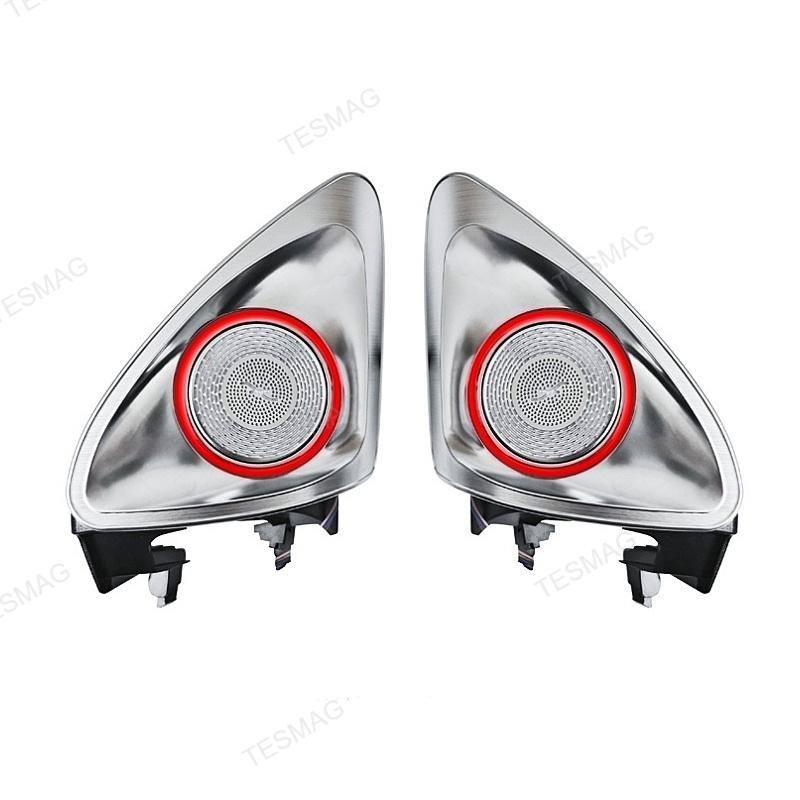 Tesla Model 3/Y/3Highland 4D Rotating Tweeter with LED Ambient Lighting